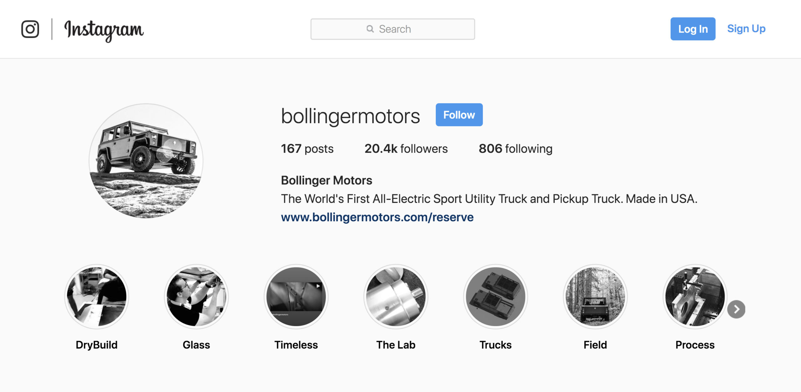 You are currently viewing INSTAGRAM: THE LATEST FROM BOLLINGER MOTORS