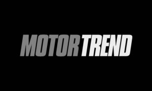 The Motortrend logo in black and white