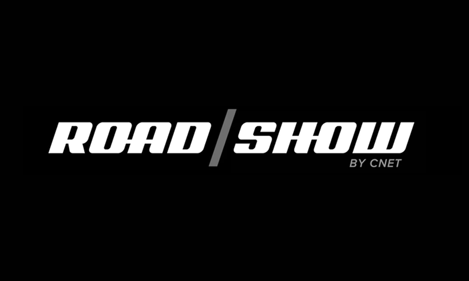 The Roadshow logo in black and white