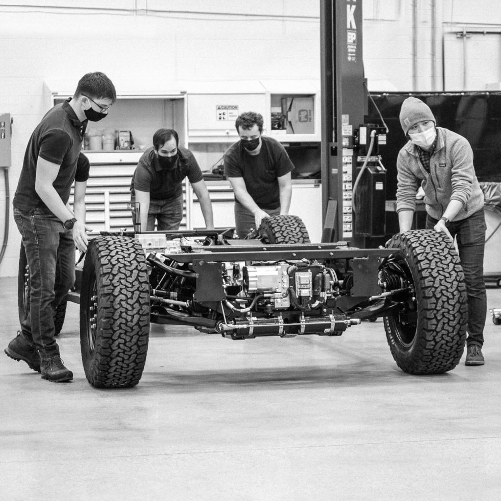 Bollinger Motors Electric Rolling Chassis
